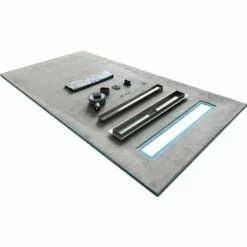 Linear Wet Room Walk In Shower Tray Kit + Tanking Kit + Matte Black Waste Kit 12 Linear Wet Room Walk In Shower Tray Kit + Tanking Kit + Matte Black Waste Kit -LUSSO STONE Sales linear wet room walk in shower tray kit tanking kit matte black waste kit p5168 31540 image