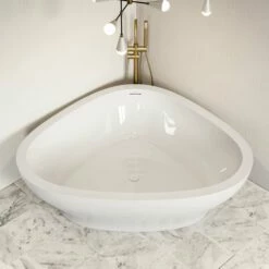 Lissoni Freestanding Corner Stone Bath 1780mm -LUSSO STONE Sales lissoni freestanding corner stone bath 1780mm p1073 27824 zoom