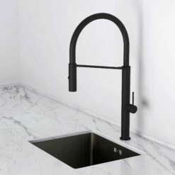 Livello Pull Out Kitchen Tap In Matte Black & Vello Undermount Kitchen Sink Black Gunmetal 11 Livello Pull Out Kitchen Tap In Matte Black & Vello Undermount Kitchen Sink Black Gunmetal -LUSSO STONE Sales livello pull out kitchen tap in matte black vello undermount kitchen sink black gunmetal p4070 35879 zoom
