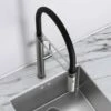 Livello Pull Out Kitchen Tap & Vello Undermount Sink In Stainless -LUSSO STONE Sales livello pull out kitchen tap vello undermount sink in stainless p4069 35872 zoom