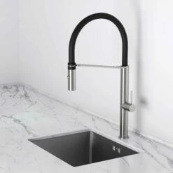 Livello Pull Out Kitchen Tap & Vello Undermount Sink In Stainless 12 Livello Pull Out Kitchen Tap & Vello Undermount Sink In Stainless -LUSSO STONE Sales livello pull out kitchen tap vello undermount sink in stainless p4069 35875 zoom