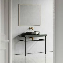 Lomazzo Countertop Vanity Unit Panda Marble 1000mm 11 Lomazzo Countertop Vanity Unit Panda Marble 1000mm -LUSSO STONE Sales lomazzo countertop vanity unit panda marble 1000mm p5019 27592 image