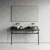 Lomazzo Countertop Vanity Unit Panda Marble 1400mm