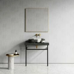 Lomazzo Countertop Vanity Unit Panda Marble 800mm