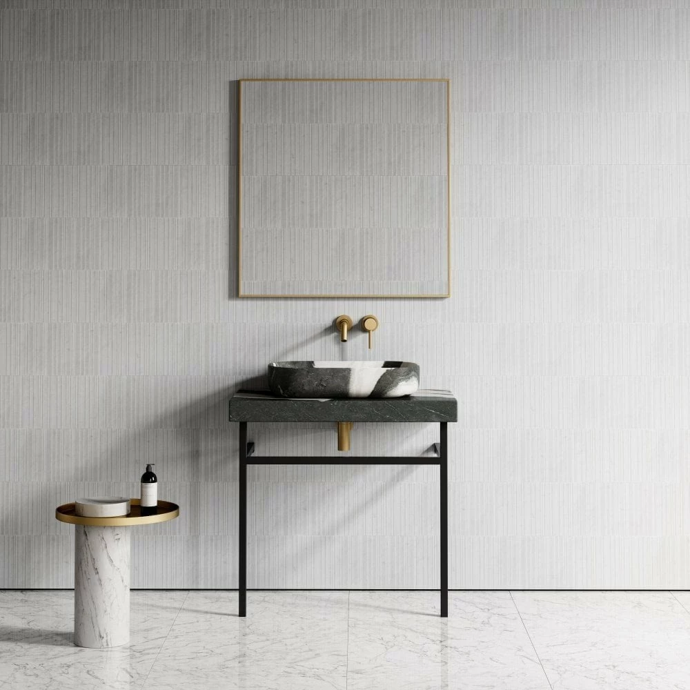 Lomazzo Countertop Vanity Unit Panda Marble 800mm 3 Lomazzo Countertop Vanity Unit Panda Marble 800mm