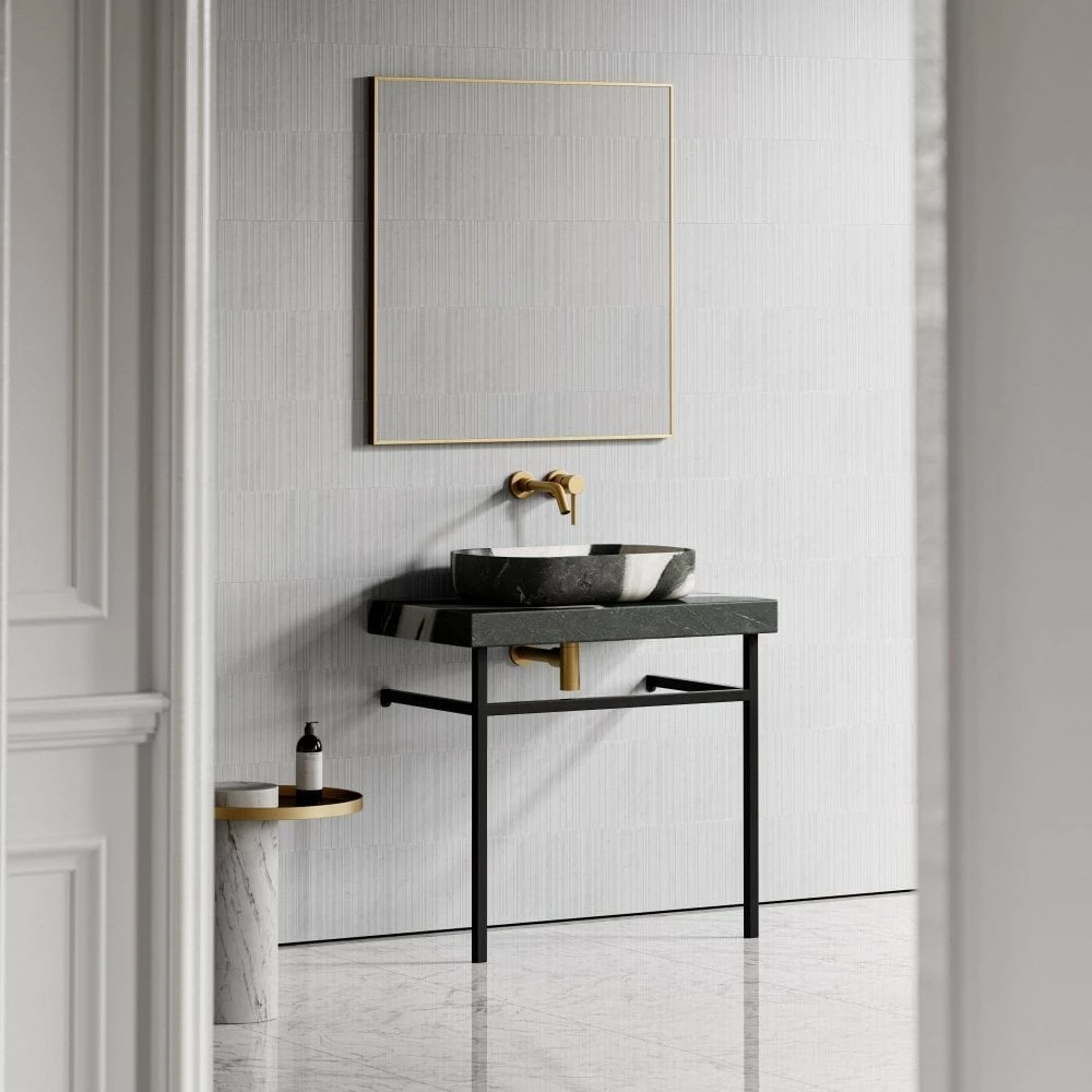 Lomazzo Countertop Vanity Unit Panda Marble 800mm 5 Lomazzo Countertop Vanity Unit Panda Marble 800mm - Image 3