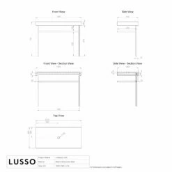 Lomazzo Gold Countertop Vanity Unit Carrara Marble 1000mm -LUSSO STONE Sales lomazzo gold countertop vanity unit carrara marble 1000mm p5641 35886 zoom