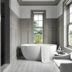 Lusso Light Mimi Freestanding Bath 1500mm