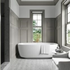 Lusso Light Trocadero Freestanding Bath 1700mm