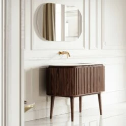 Lusso Regent Curved Walnut Vanity Unit 1200mm 11 Lusso Regent Curved Walnut Vanity Unit 1200mm -LUSSO STONE Sales lusso regent curved walnut vanity unit 1200mm p6595 41783 zoom