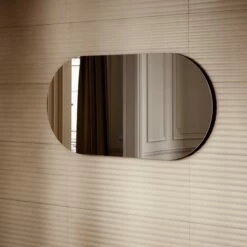 Lusso Regent Oval Mirror With Demister And Light 1200mm -LUSSO STONE Sales lusso regent oval mirror with demister and light 1200mm p6609 45543 zoom