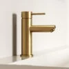 Luxe Basin Monobloc Mixer Tap Brushed Gold -LUSSO STONE Sales luxe basin monobloc mixer tap brushed gold p1344 43857 zoom