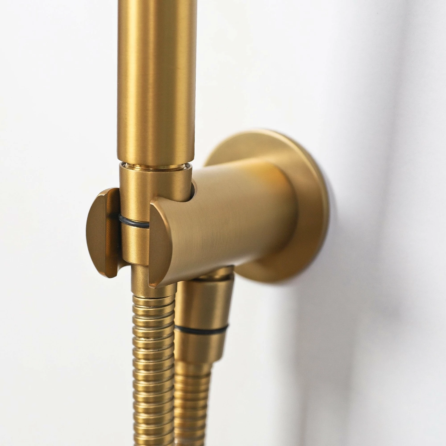 Luxe Brushed Gold 3 Way Thermostatic Shower With Handheld Shower & Bath Spout 6 Luxe Brushed Gold 3 Way Thermostatic Shower With Handheld Shower & Bath Spout - Image 5