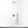 Luxe Brushed Gold Thermostatic Shower With Handheld Shower -LUSSO STONE Sales luxe brushed gold thermostatic shower with handheld shower p1318 8296 zoom