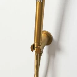Luxe Brushed Gold Thermostatic Shower With Handheld Shower -LUSSO STONE Sales luxe brushed gold thermostatic shower with handheld shower p1318 8299 zoom