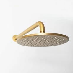 Luxe Brushed Gold Thermostatic Shower With Handheld Shower -LUSSO STONE Sales luxe brushed gold thermostatic shower with handheld shower p1318 8300 zoom