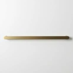 Luxe Brushed Gold Towel Bar Rail 600mm