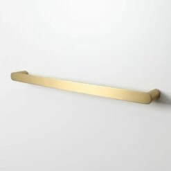 Luxe Brushed Gold Towel Bar Rail 600mm -LUSSO STONE Sales luxe brushed gold towel bar rail 600mm p1340 8328 zoom