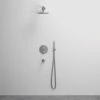 Luxe Brushed Stainless 3 Way Thermostatic Shower With Handheld Shower & Bath Spout -LUSSO STONE Sales luxe brushed stainless 3 way thermostatic shower with handheld shower bath spout p1222 7444 zoom