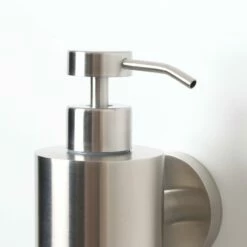 Luxe Brushed Stainless Wall Mounted Soap Dispenser 8 Luxe Brushed Stainless Wall Mounted Soap Dispenser -LUSSO STONE Sales luxe brushed stainless wall mounted soap dispenser p1363 11133 zoom