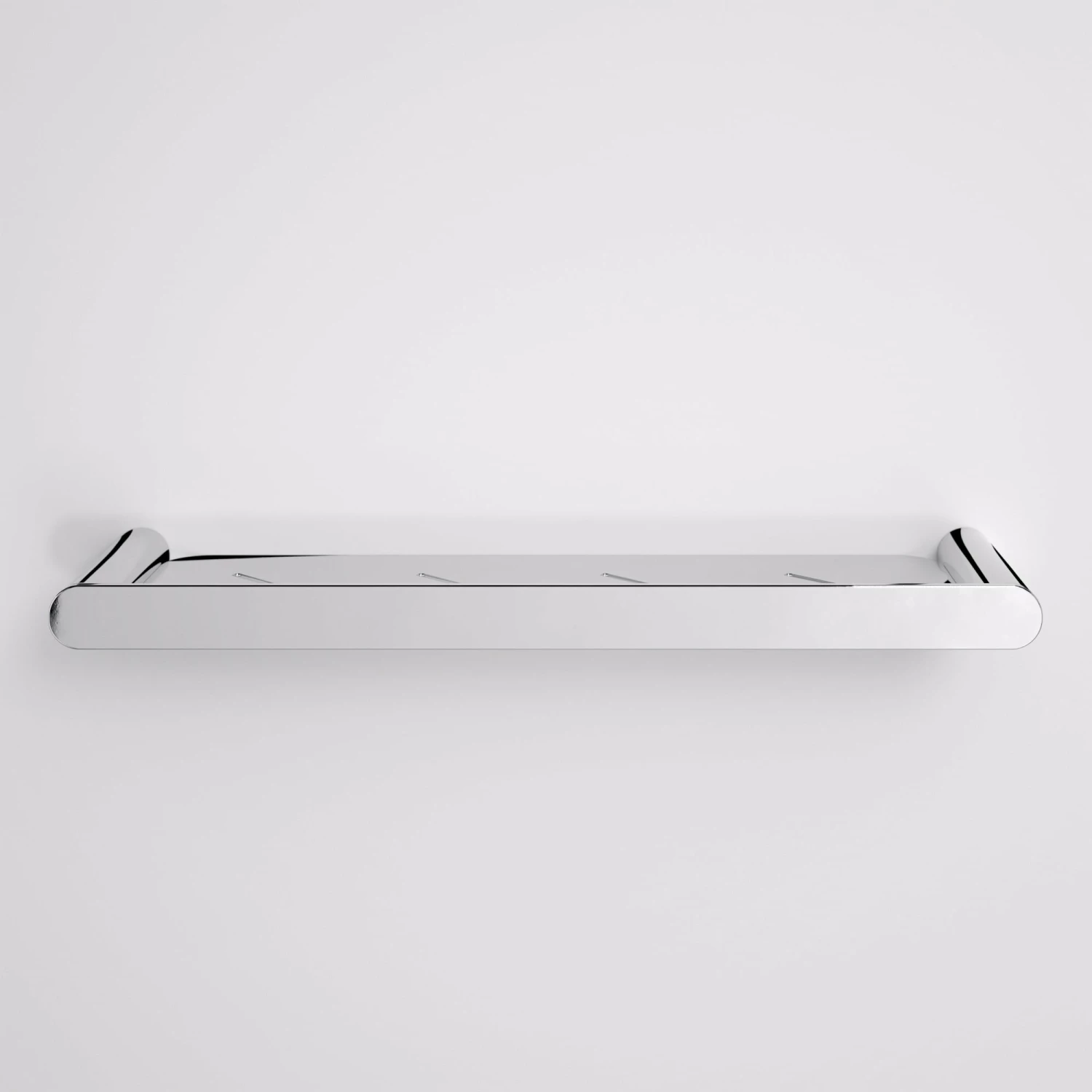 Luxe Chrome Bathroom Shower Storage Shelf 3 Luxe Chrome Bathroom Shower Storage Shelf