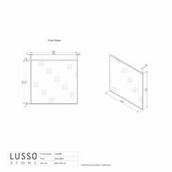 Luxe Matte Black Mirror 800mm -LUSSO STONE Sales luxe matte black mirror 800mm p1420 12865 zoom