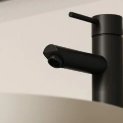 Luxe Monobloc Tall Basin Mixer Tap Matte Black 9 Luxe Monobloc Tall Basin Mixer Tap Matte Black -LUSSO STONE Sales luxe monobloc tall basin mixer tap matte black p476 45506 zoom