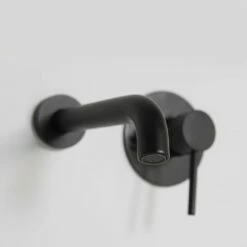 Luxe Wall Mounted Bath Mixer Tap Matte Black -LUSSO STONE Sales luxe wall mounted bath mixer tap matte black p552 3687 image