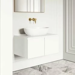 Luxor Bathroom Vanity Storage Cabinet 800mm -LUSSO STONE Sales luxor bathroom vanity storage cabinet 800mm p297 30885 zoom
