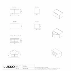 Luxor Bathroom Vanity Storage Cabinet 800mm -LUSSO STONE Sales luxor bathroom vanity storage cabinet 800mm p297 36058 zoom