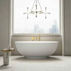 Mardan Freestanding Stone Bath 1760mm