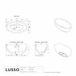Mardan Freestanding Stone Bath 1760mm -LUSSO STONE Sales mardan freestanding stone bath 1760mm p547 34919 zoom