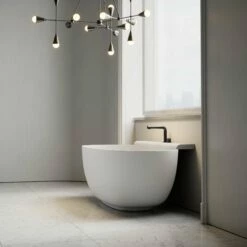 Marni Freestanding Stone Bath 1580mm 9 Marni Freestanding Stone Bath 1580mm -LUSSO STONE Sales marni freestanding stone bath 1580mm p622 21628 zoom