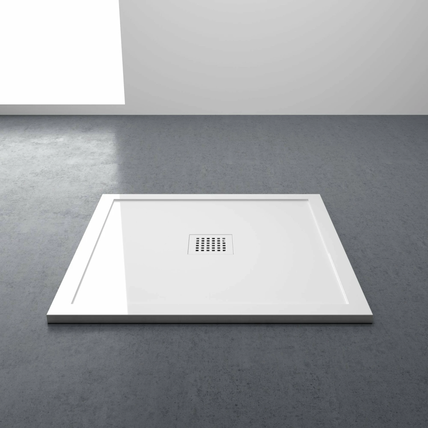 Modern Stone Resin Low Profile Polished Shower Tray (All Sizes) 4 Modern Stone Resin Low Profile Polished Shower Tray (All Sizes) - Image 2