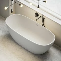 LUSSO STONE Sales -LUSSO STONE Sales monaco freestanding stone bath 1700mm p152 17186 zoom