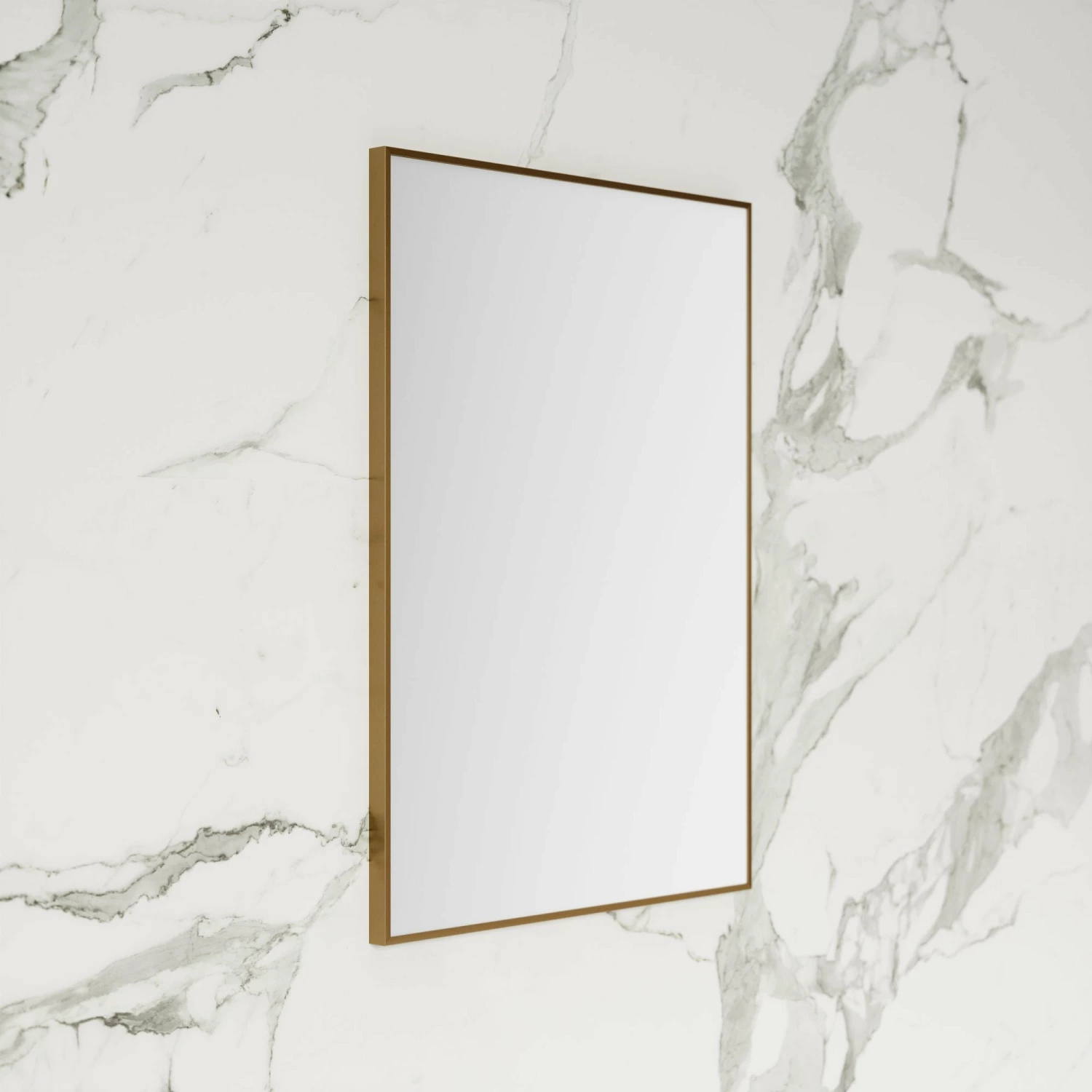 Moode Brushed Gold Mirror 600mm 6 Moode Brushed Gold Mirror 600mm - Image 4