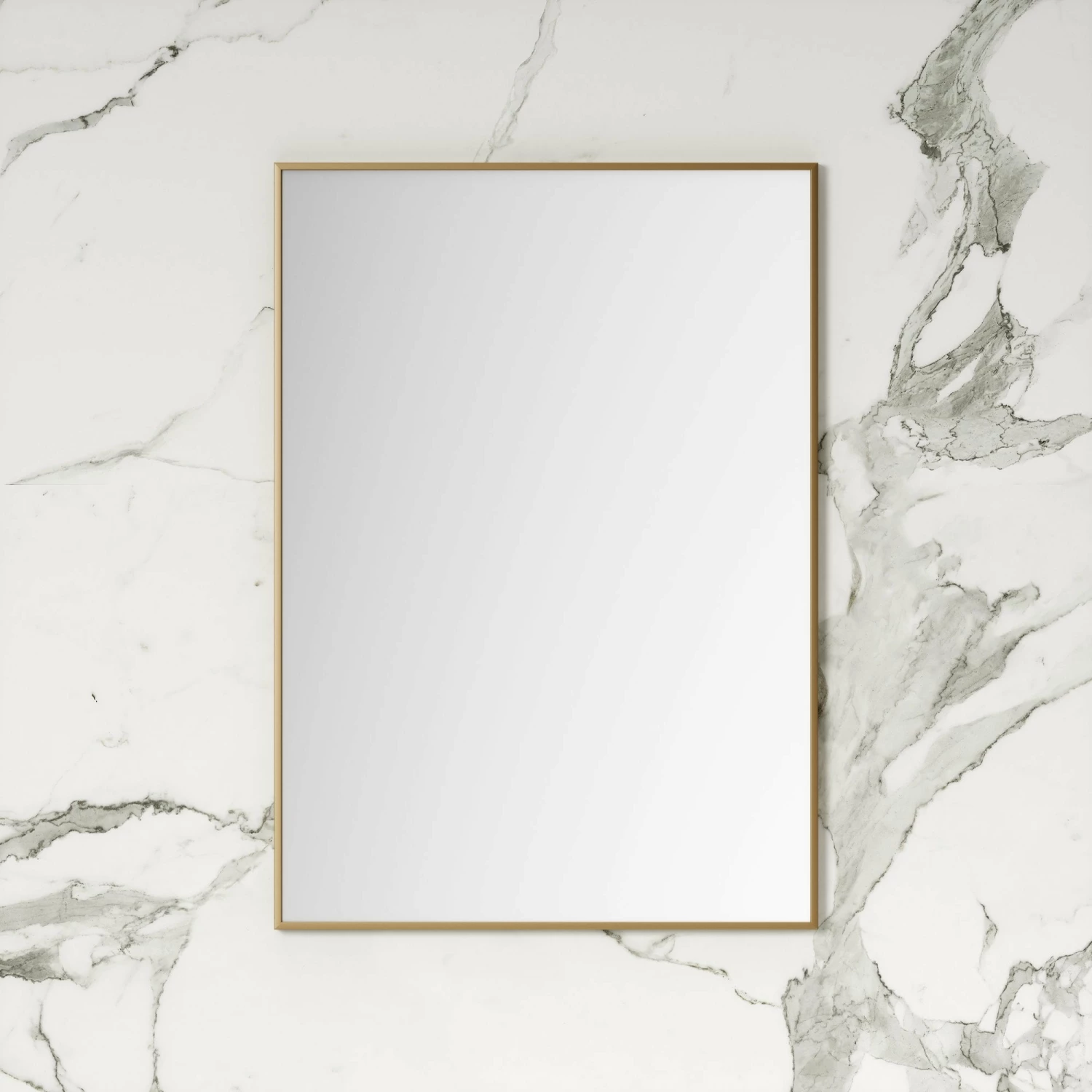 Moode Brushed Gold Mirror 600mm 5 Moode Brushed Gold Mirror 600mm - Image 3