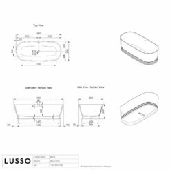 Moritz Freestanding Stone Bath 1800mm -LUSSO STONE Sales moritz freestanding stone bath 1800mm p1018 34932 zoom