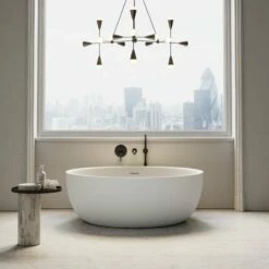 Notion Freestanding Round Stone Bath 1350mm -LUSSO STONE Sales notion freestanding round stone bath 1350mm p30 17136 zoom