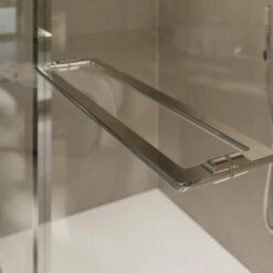 Nouveau Chrome Hinged Shower Door & Screen (All Sizes) -LUSSO STONE Sales nouveau chrome hinged shower door screen all sizes p6921 42942 zoom