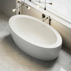 Ocean Freestanding Stone Bath 1900mm -LUSSO STONE Sales ocean freestanding stone bath 1900mm p470 21998 zoom
