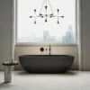 Picasso Charcoal Freestanding Stone Bath 1780mm -LUSSO STONE Sales picasso charcoal freestanding stone bath 1780mm p2463 29276 zoom