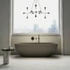 Picasso Grigio Earth Freestanding Stone Bath 1780mm -LUSSO STONE Sales picasso grigio earth freestanding stone bath 1780mm p2468 29270 zoom