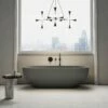 Picasso Pebble Grey Freestanding Stone Bath 1780mm -LUSSO STONE Sales picasso pebble grey freestanding stone bath 1780mm p2467 29427 zoom