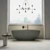 Picasso Pebble Grey Stone Freestanding Bath 1650mm 2 Picasso Pebble Grey Stone Freestanding Bath 1650mm -LUSSO STONE Sales picasso pebble grey stone freestanding bath 1650mm p2462 29229 zoom