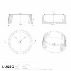 Pietra Grey Lamp Freestanding Bath 1350mm -LUSSO STONE Sales pietra grey lamp freestanding bath 1350mm p6466 39072 zoom