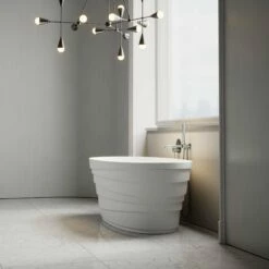 Polini Freestanding Stone Bath 1600mm -LUSSO STONE Sales polini freestanding stone bath 1600mm p614 22019 zoom
