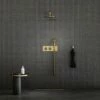 Porto Thermostatic Shower (Brushed Gold & Pietra Grey Marble) -LUSSO STONE Sales porto thermostatic shower brushed gold pietra grey marble p3616 22083 zoom