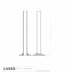 Radiator Pipe Extension Kit 180mm (Matte Black) -LUSSO STONE Sales radiator pipe extension kit 180mm matte black p5988 37133 zoom