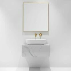 Salvator Porcelanosa Carrara Bathroom Vanity Unit 750mm